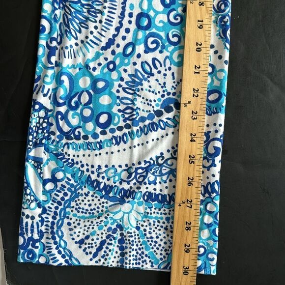 LILLY‎ PULITZER Women's XXS Georgia May Palazzo Pant Resort White Midnight Blue - Picture 14 of 14